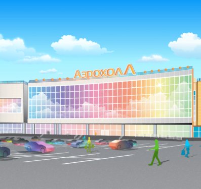 Сайт ТРЦ Аэрохолл